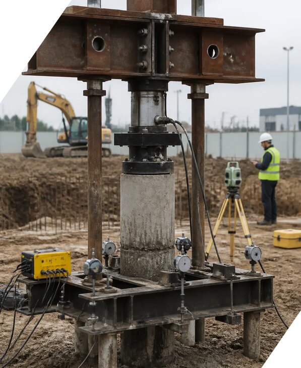 Испытание свай на несущую способность в Вольске от 50635 р. | ЭкспертизаРоссия