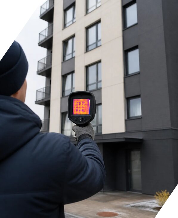 Тепловизионное обследование зданий в Вольске от 5064 р. | ЭкспертизаРоссия