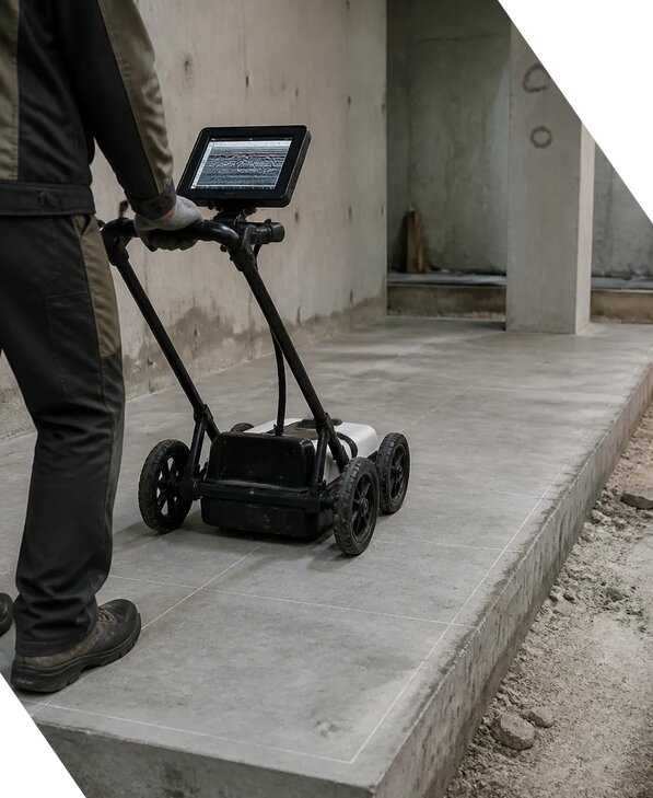 Георадарное обследование фундамента зданий и сооружений в Вольске
